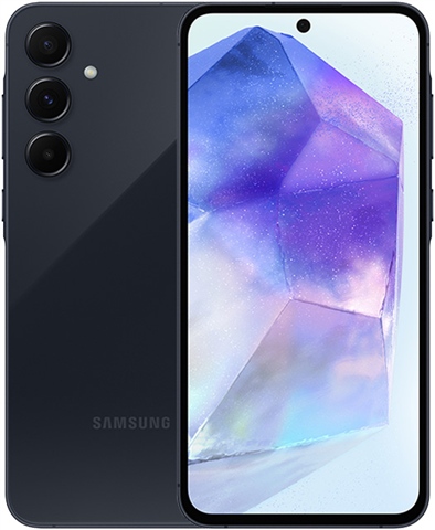Galaxy A55 5G 8/256 ネイビー SIMフリー Samsung Galaxy A55 5G (8GB+256GB) Awesome Navy, VoLTE B - CeX (IN